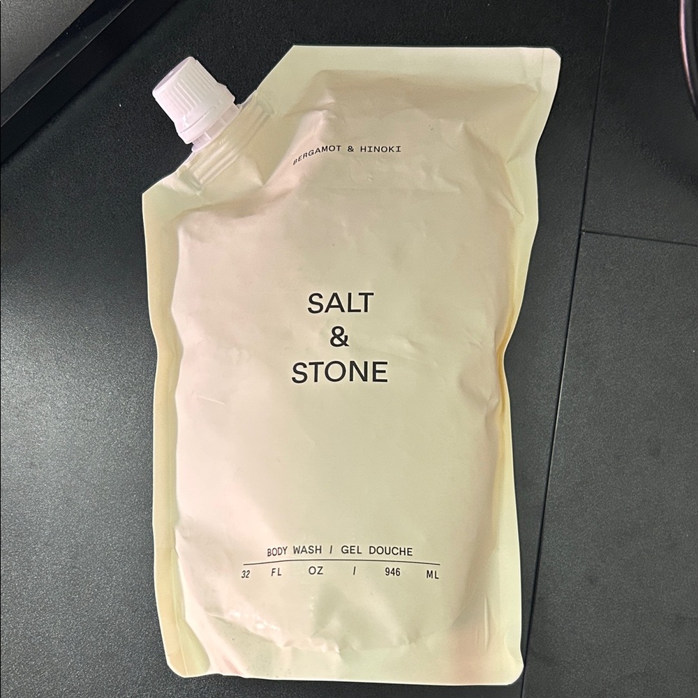 Salt & Stone Bergamot & Hinoki Body Wash Refill 32 oz
